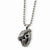 Stainless Steel Skull Diamond Necklace