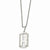 Stainless Steel , Diamond Razor Blade Necklace