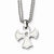 Stainless Steel Cross CZ Necklace