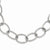 Stainless Steel Oval Link Necklace