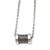 Stainless Steel Wire Barrel Necklace