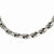 Stainless Steel Polished Oval Link Necklace