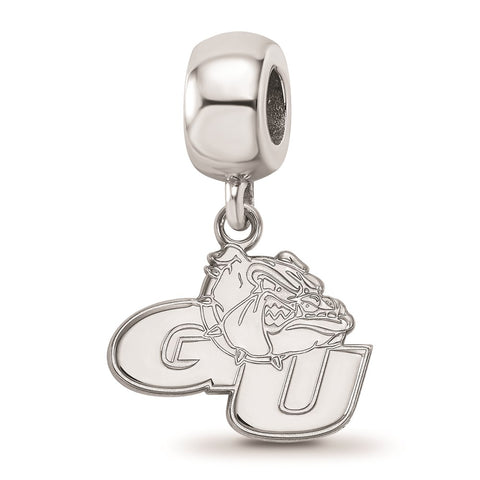 Sterling Silver LogoGonzaga University Small Dangle Bead