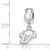 University of South Florida Xs Charm Dangle Bead Charm in Sterling Silver