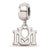 Sterling Silver LogoArt University of Montana Xs Dangle Bead Charm