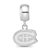 NHL Montreal Canadiens Xs Charm Dangle Bead Charm in Sterling Silver