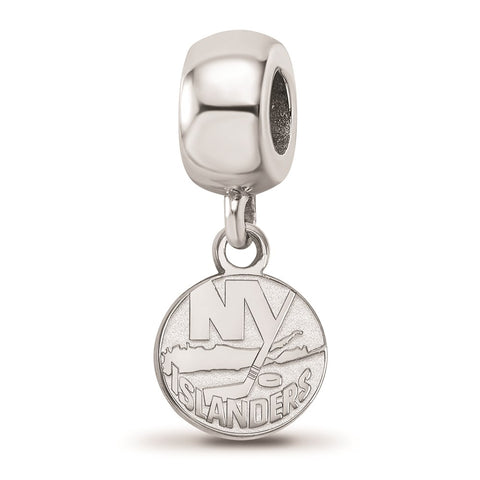 Sterling Silver NHL LogoArt New York Islanders Xs Dangle Bead Charm