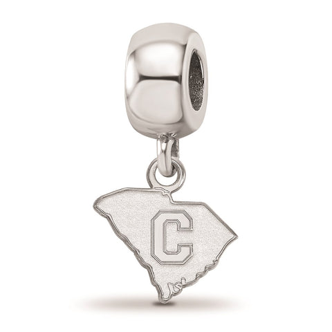 Sterling Silver LogoArt The Citadel Xs Dangle Bead Charm