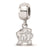 Sterling Silver LogoArt Maryland Xs Dangle Bead Charm