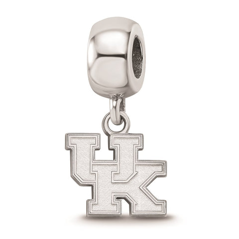 Sterling Silver LogoArt University of Kentucky Xs Dangle Bead Charm