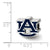 Auburn University Primary Enameled Logo Charm Bead in Sterling Silver