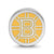 Boston Bruins B Enameled Charm Bead in Sterling Silver