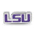 Louisiana State U Primary Enameled Logo Charm Bead in Sterling Silver