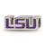 Sterling Silver LogoArt Louisiana State U Primary Enameled Logo Bead