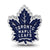 Toronto Maple Leafs Enamel Charm Bead in Sterling Silver