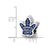 Toronto Maple Leafs Enamel Charm Bead in Sterling Silver