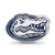 University of Florida Gator Head Enameled Logo Charm Bead in Sterling Silver