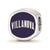 Villanova University 2-Sided Enameled Charm Bead in Sterling Silver