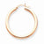 14k Rose Gold 3mm Hoop Earrings