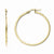 10k Yellow Gold Polished Hinged Hoop Earrings