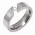 Titanium 6mm Diamond Polished Wedding Band