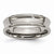 Titanium Concave 6mm Polished Wedding Band