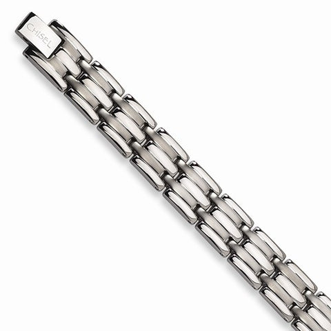 Titanium Brushed and Polished Bracelet