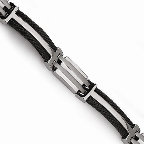 Titanium Black Plating Bracelet