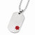 Titanium Medical Jewelry Dog Tag Pendant Necklace