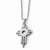 Tungsten Tungsten Cross Necklace