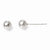 Sterling Silver Polished Ball Post Earrings