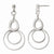 Sterling Silver Polished Post Dangle Earrings