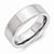 Vitalium Brushed Finish 8mm Flat Wedding Band