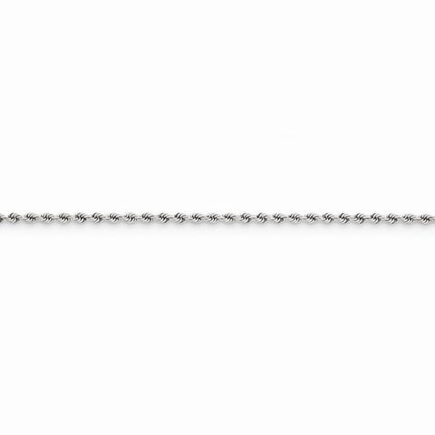 14K White Gold Hand Made Regular Bracelet