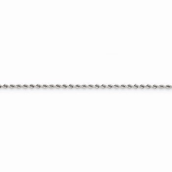 14K White Gold Handmade Chain