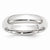 10k White Gold 5mm Standard Comfort Fit Wedding Band