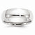 10k White Gold 7mm Standard Comfort Fit Wedding Band