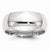 14k White Gold 8mm Standard Comfort Fit Wedding Band