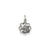 I Love You Charm in 14k White Gold