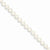 14K Yellow Gold 5-5.5Mm White Freshwater Onion Cultured Pearl Bracelet