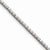 14K White Gold AA Diamond Tennis Bracelet