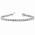 14K White Gold AA Diamond Tennis Bracelet