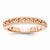 14k Rose Gold Wedding Band