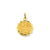 #1 Grandma Disc Charm in 14k Gold