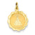 14k Gold Merry Christmas Disc Charm hide-image