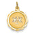 14k Gold Love Birds Disc Charm hide-image