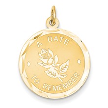 14k Gold A Date to Remember Charm hide-image