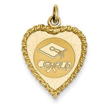 14k Gold Graduation Cap Charm hide-image