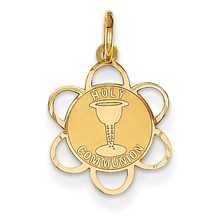 14k Gold Holy Communion Charm hide-image