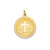 Confirmation Disc Charm in 14k Gold